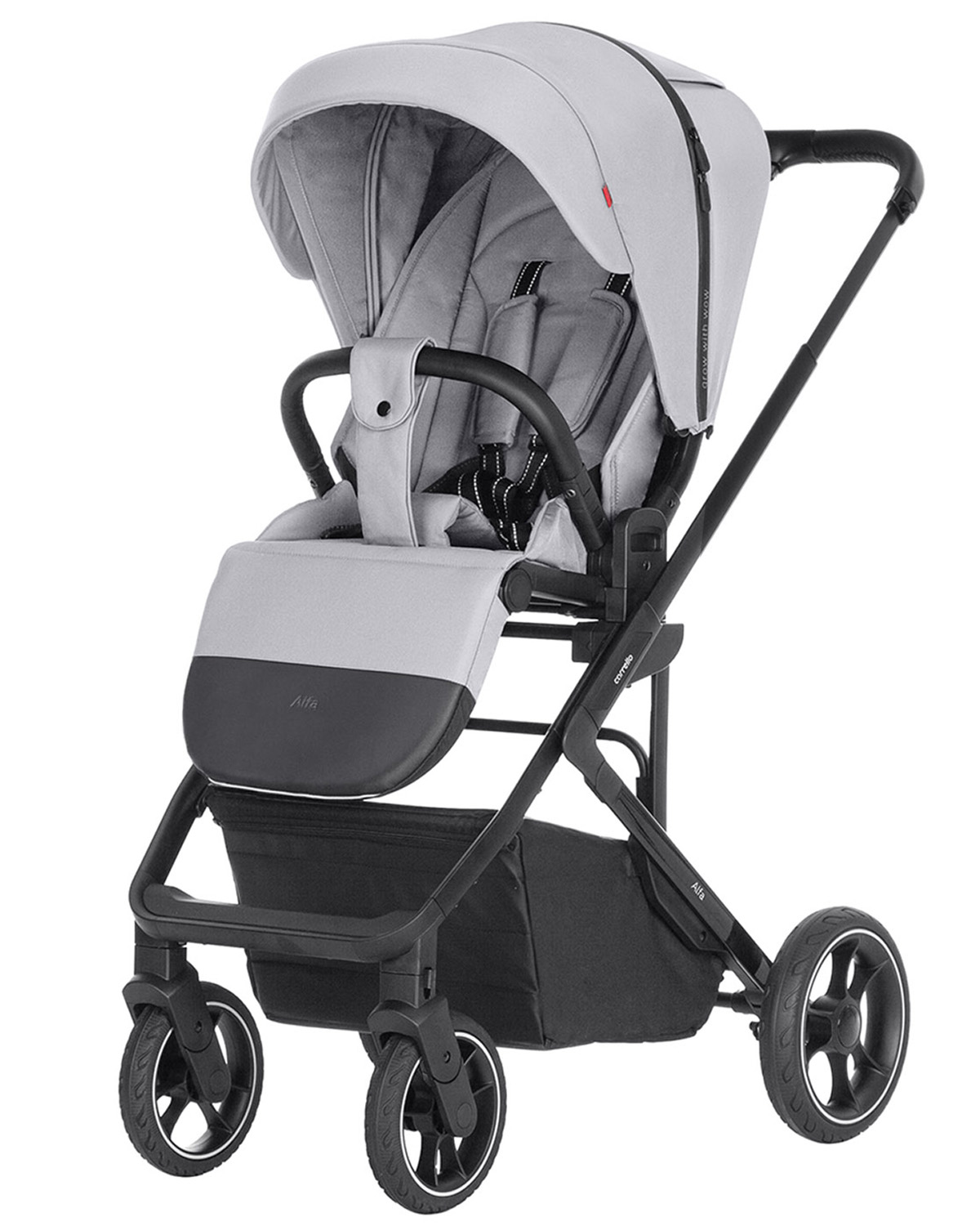 Dětský kočárek Carrello Alfa 2024 CRL-5508 Feather Grey